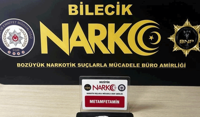 Bilecik'te bonzai ile yakalanan ehliyetsiz sürücüye 200 bin TL ceza