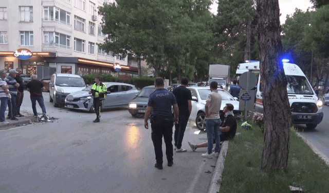 Kütahya'da trafik kazası: 2 kişi yaralandı