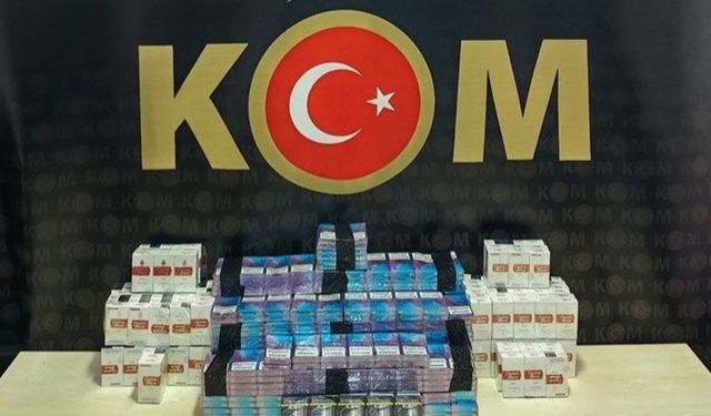 Bilecik'te 590 paket kaçak sigara ele geçirildi