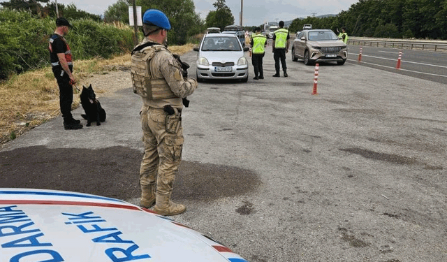 Bilecik'te jandarma denetimlerinde 73 bin 377 lira ceza kesildi