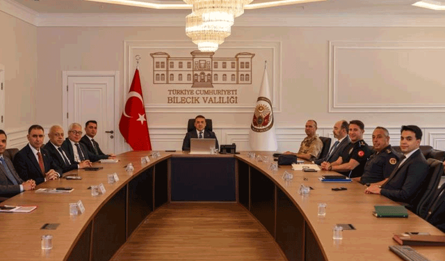 Bilecik'te terörden trafiğe güvenlik gündemi değerlendirildi