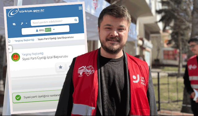 CHP İl Gençlik Kolları Başkanı Anıl Yüksel istifa etti!