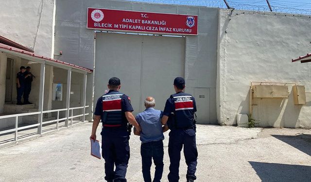 Bilecik'te 2 yıl 6 ay hapis cezası bulunan şahıs yakalandı
