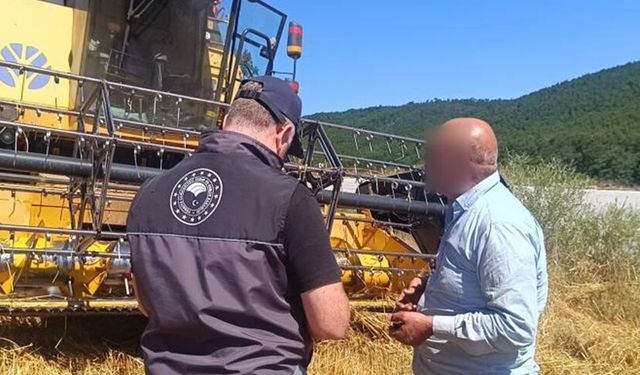 Bilecik'te çıkan yangınlardan sonra biçerdöverler sıkı denetimde