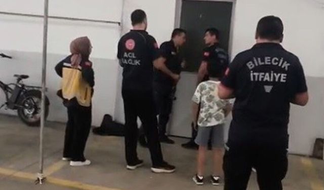 Bilecik'te çocukların oyunu az kalsın faciayla sonuçlanacaktı