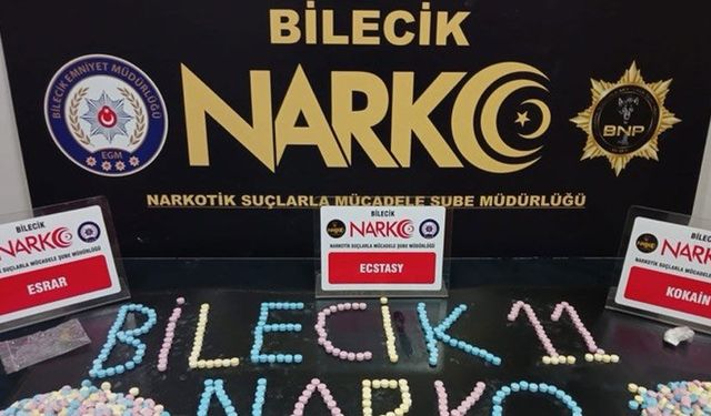 Bilecik'te zehirli madde operasyonu