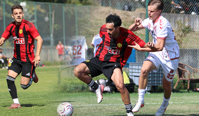 Eskişehirspor üçüncü hazırlık maçından beraberlikle ayrıldı