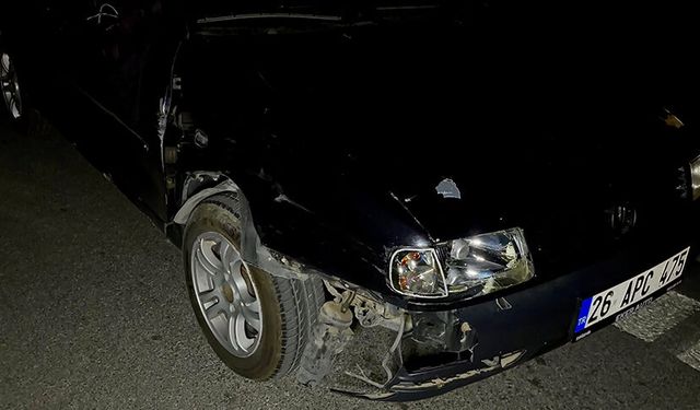 Afyonkarahisar'da yolun karşısına geçmek isterken otomobilin çarptığı adam hayatını kaybetti