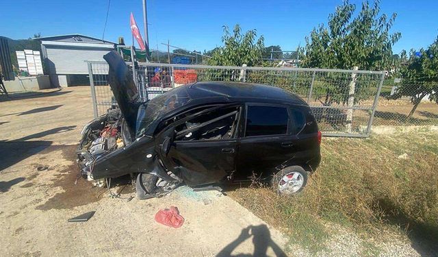 Bilecik'te kontrolden çıkan otomobil savruldu: 1 yaralı