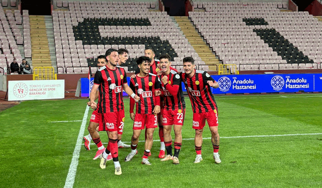 Hasan Kaya ve Arda Okumuş sahneye çıktı! Eskişehirspor 3-0 önde