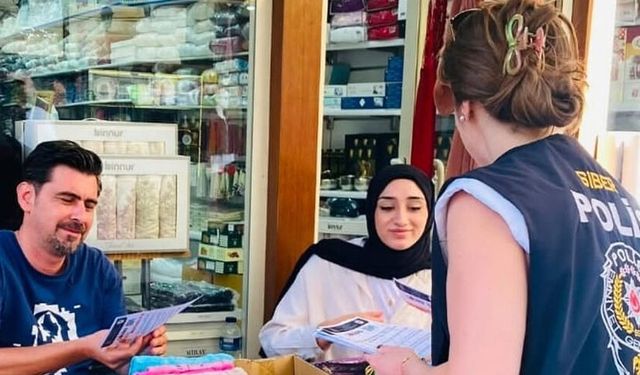 Kütahya’da Siberay ekiplerinden vatandaşlara siber güvenlik uyarısı