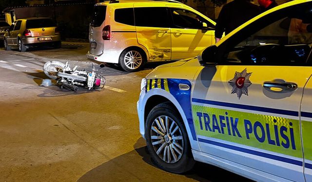 Kütahya'da trafik kazası: 1 yaralı