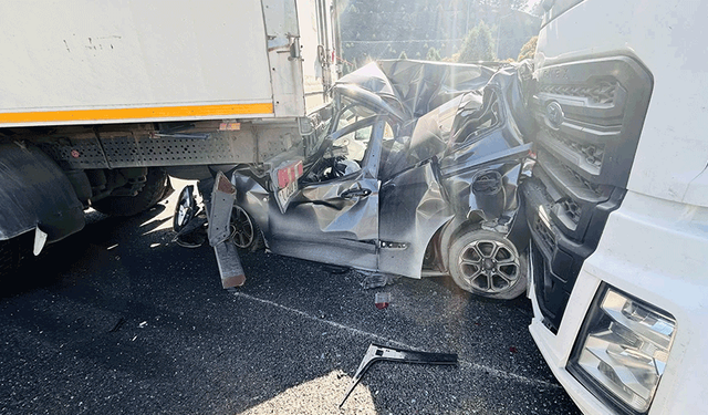 Bilecik'te zincirleme trafik kazası: 1 yaralı