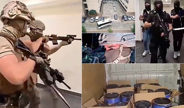 Eskişehir’in de aralarında bulunduğu 75 ilde narkotik operasyonu!