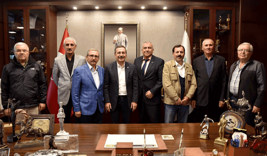EYBİLDER'den Başkan Ataç'a ziyaret