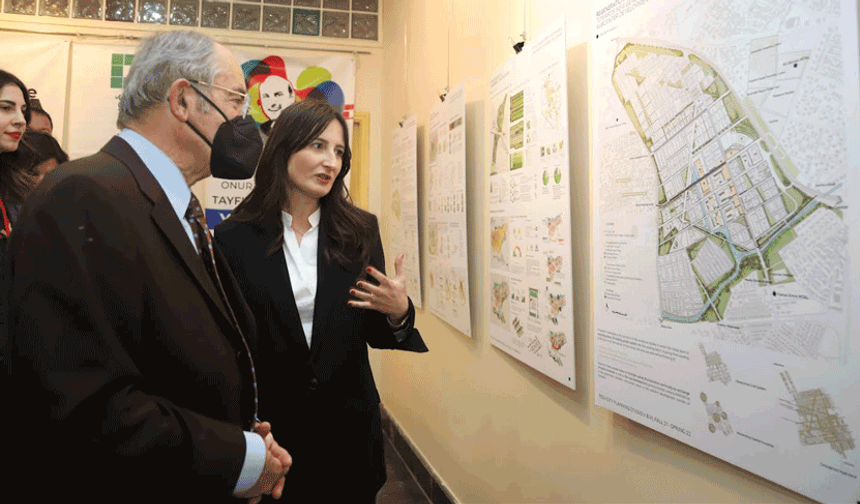 Başkan Büyükerşen projeleri dikkatle inceledi
