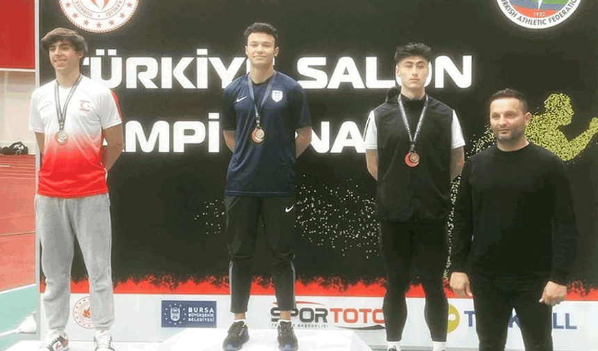 Bozüyüklü genç sporcu Türkiye şampiyonu oldu