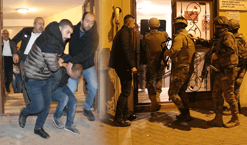 Eskişehir'de gece yarısı Özel Harekat'tan operasyon