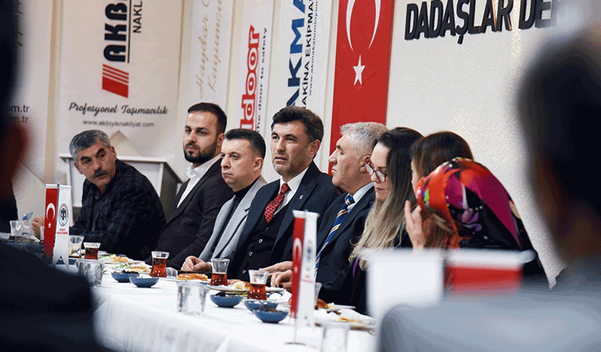 AK Parti İl Başkanı Zihni Çalışkan'dan dadaşlara ziyaret