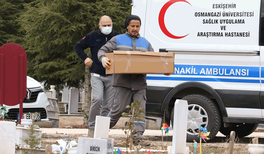 Eskişehir’de kahreden olay: Kimsesiz mezarlığına defnedildi
