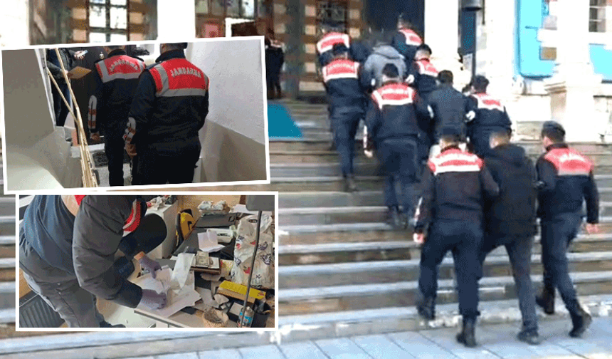 Kütahya'da nefes kesen operasyon: 3 tutuklu