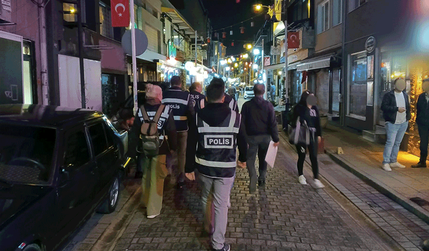 Eskişehir'de huzur uygulaması: Binlerce kişi sorgulandı