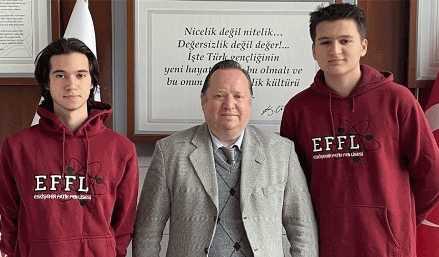 Eskişehir'de öğrencilerden gurur veren başarı: Dünya birincisi oldular