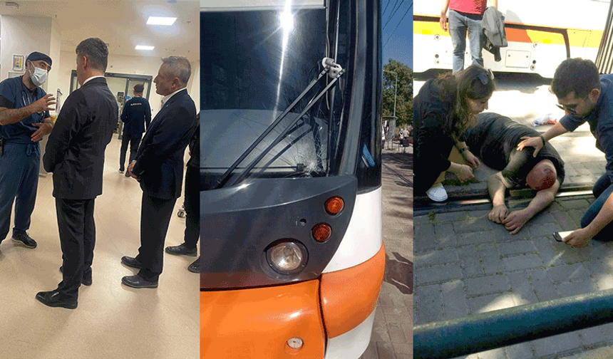 Eskişehir’de tramvay kazası: Bir polis ağır yaralı