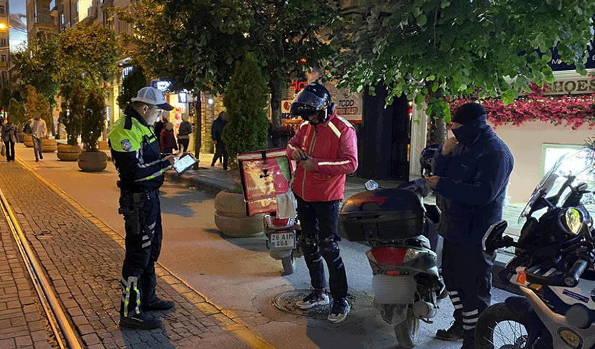 Eskişehir’de trafiğe kapalı bölgelerde ceza yağdı