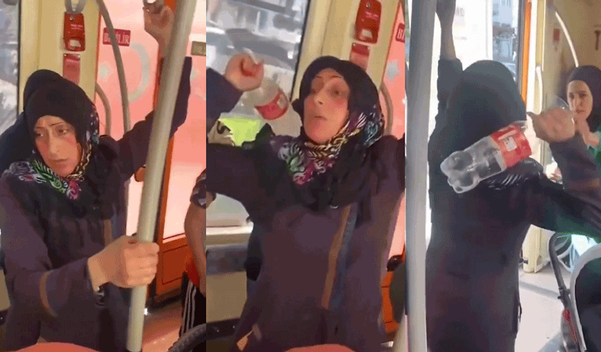 Eskişehir’de tramvayı birbirine katan Suriyeli kadına gözaltı