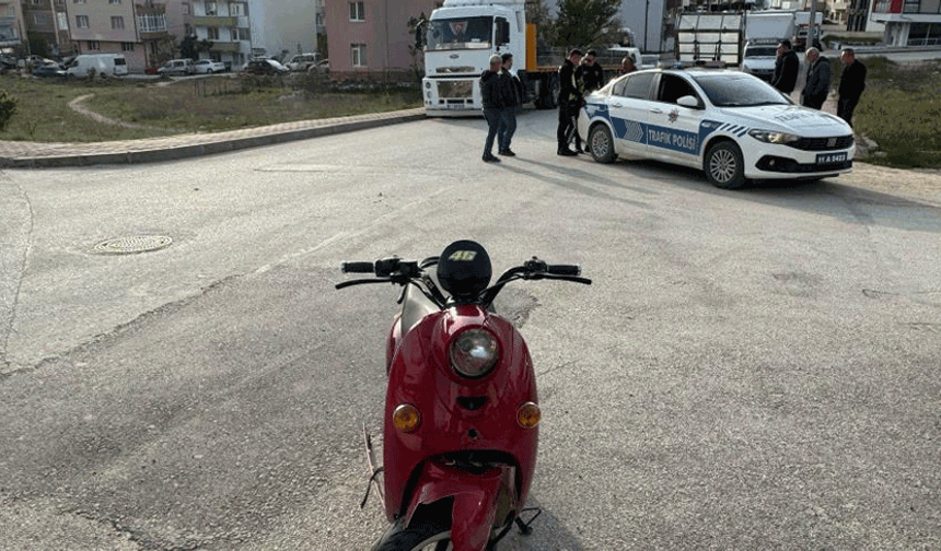 Bilecik'te otomobille motosiklet çarpıştı: 1 yaralı