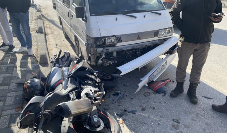 Bilecik'te zincirleme trafik kazası; 1 yaralı