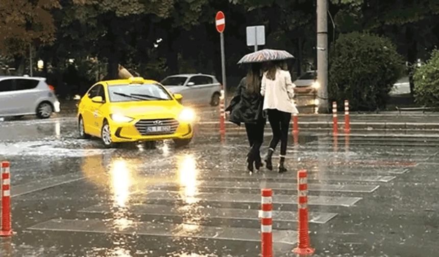 Eskişehir’e gök gürültülü sağanak yağış uyarısı