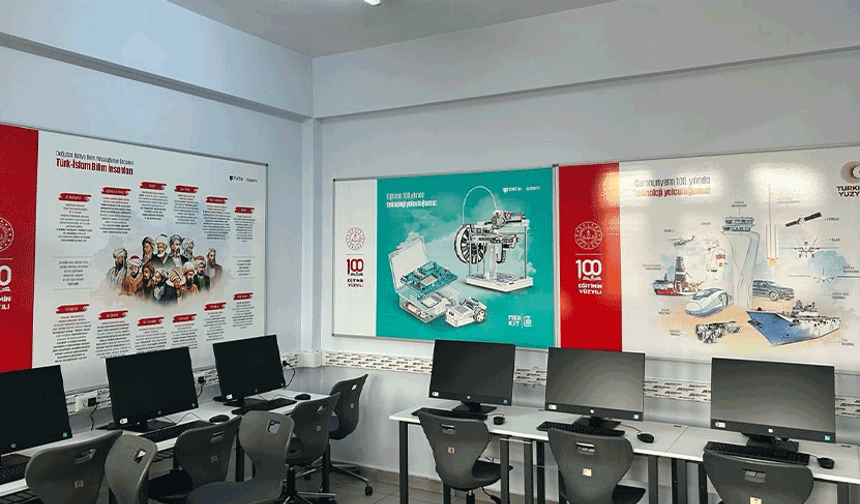Eskişehir okullarına 45 yeni laboratuvar
