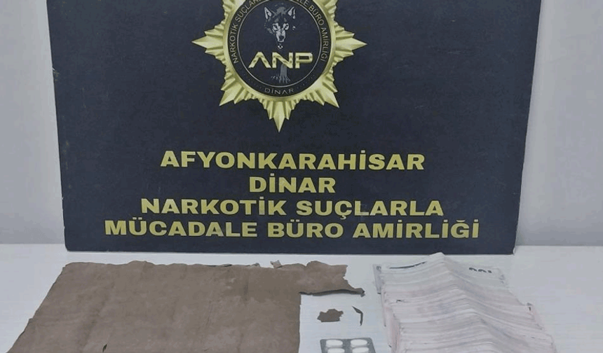 Afyon'da polisten uyuşturucu operasyonu: 1 kişi tutuklandı