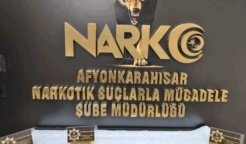 Afyon'da torbacı operasyonunda 1 kişi tutuklandı