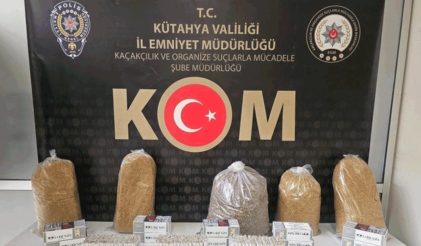 Kütahya İl Emniyet Müdürlüğünün iki haftalık bilançosu açıklandı