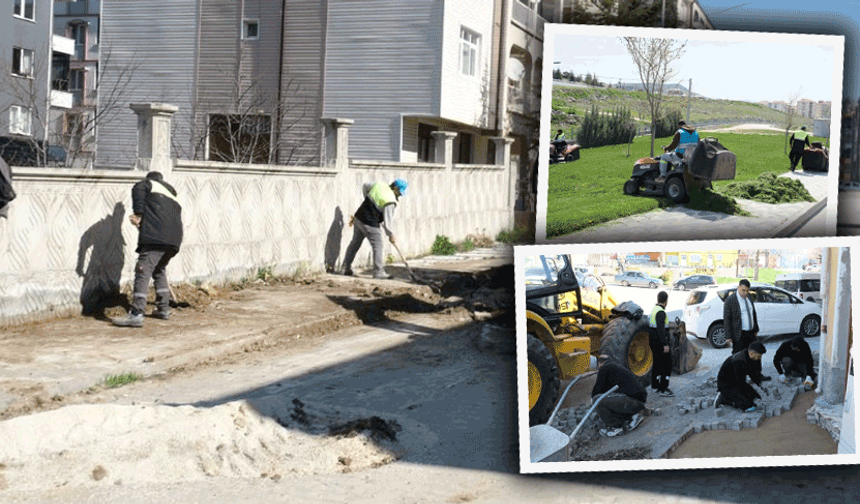 Sivrihisar’da hummalı çalışma: Parklar baştan aşağı yenileniyor
