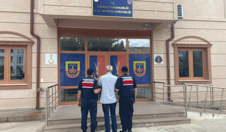 Bilecik'te 8 yıl 4 ay hapis cezası bulunan şahıs yakalandı