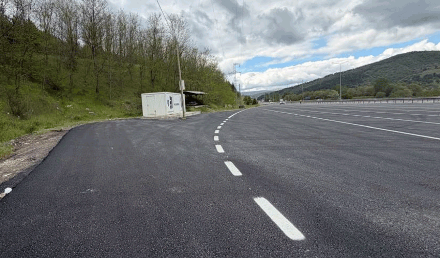 Bilecik'te yol kontrol noktasında düzenleme yapıldı