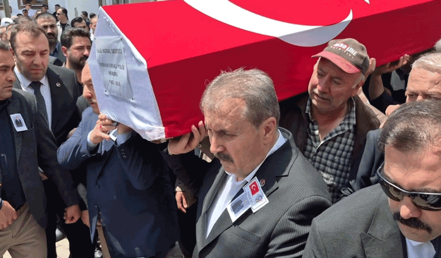 BBP lideri Destici’nin ağabeyi son yolculuğuna uğurlandı