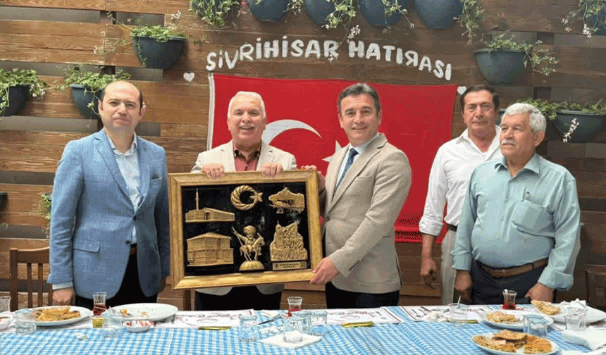 Dostluk ve vefa Sivrihisar’da aynı sofrada  buluştu