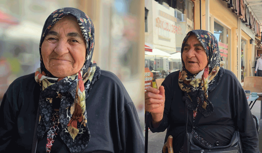 Eskişehir’de bir kadın geçim için dileniyor!