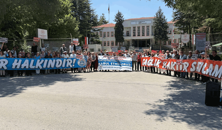 Eskişehir’de sağlık alanları yine gündemde: “Özelleştirmeye izin vermeyeceğiz”