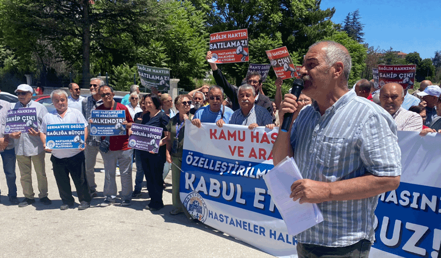 Hastaneler Halkındır Platformu: “Sağlık alanları satılamaz”