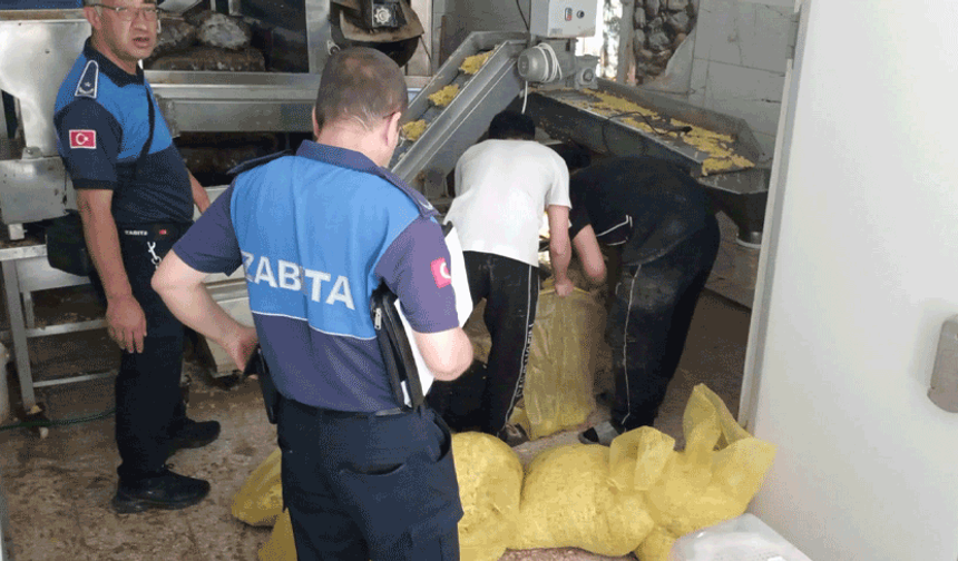 Odunpazarı’nda ruhsatsız işletmeye zabıta baskını: Kapısına mühür vuruldu