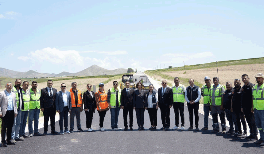 Sivrihisar’da Çeltik yolu için verilen söz tutuldu: Çalışmalar başladı