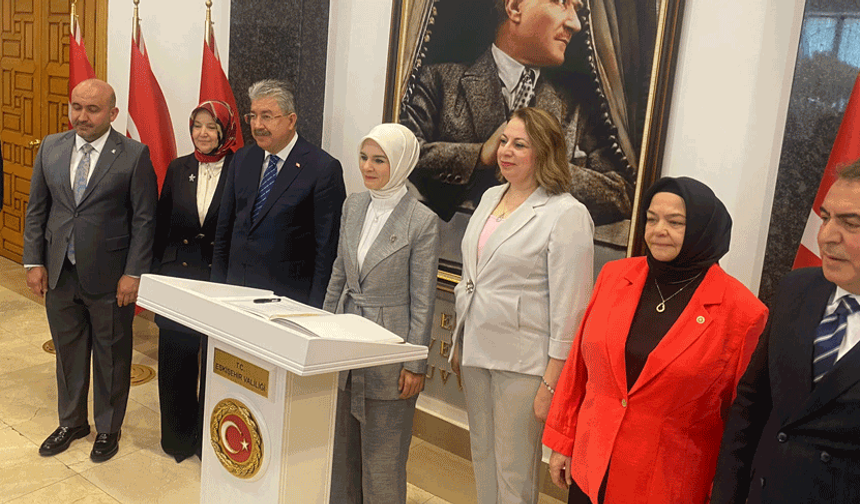 Bakan Göktaş’tan Vali Yılmaz’a ziyaret!