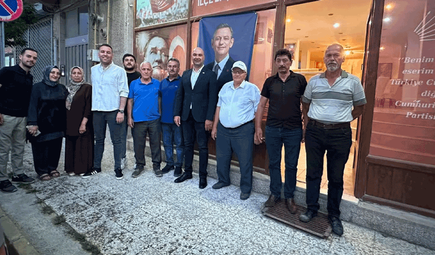 CHP İnönü teşkilatından Özgür Özel’e tam destek