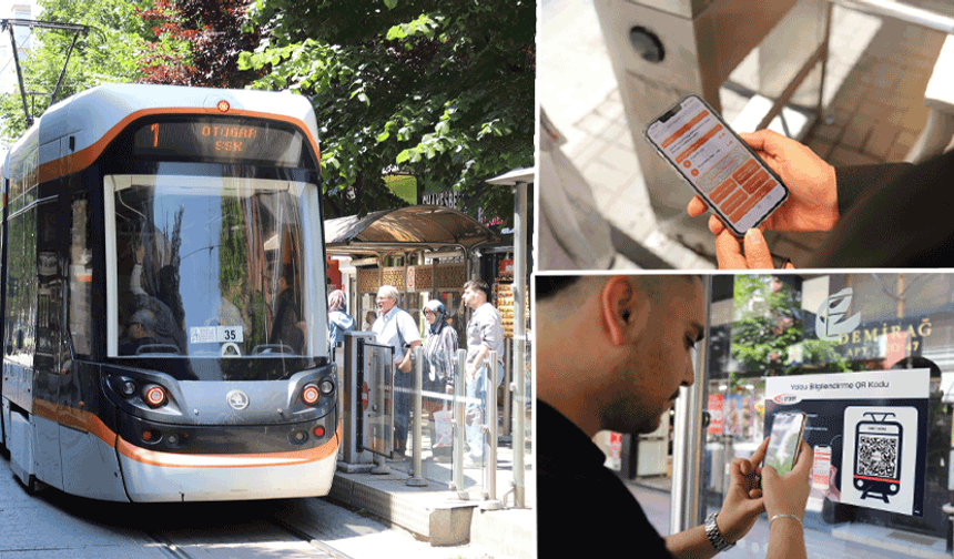 Eskişehir’de ulaşımda yeni kolaylık: Tramvay seferleri anlık takip edilecek